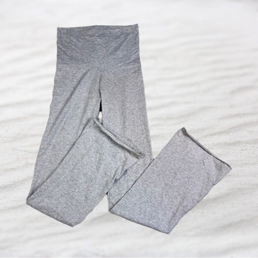 SKIMS Cotton Jersey Foldover Pant XS Light Heather Gray NWOT – Light Flaw